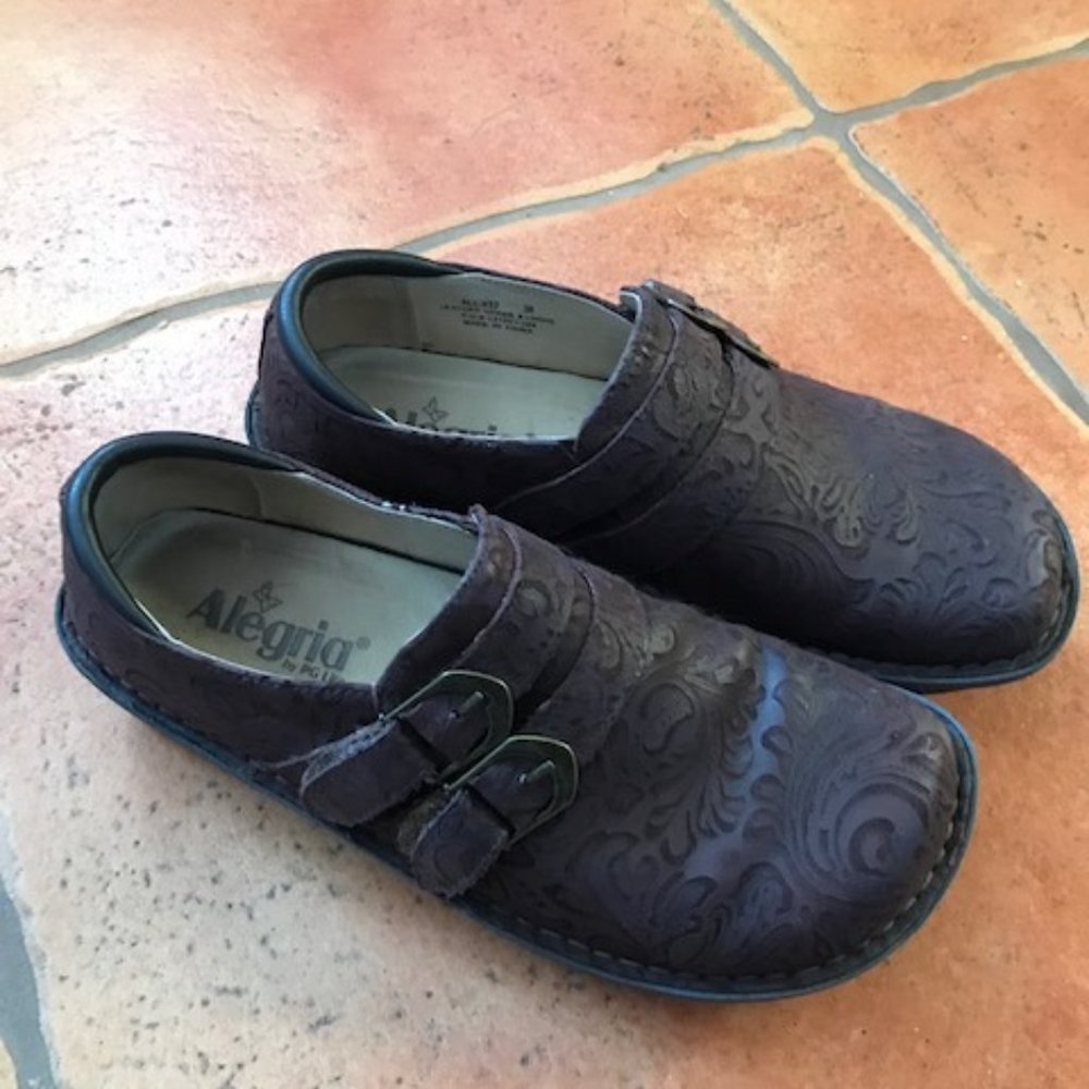 Alegria Alli Double Buckle Shoe